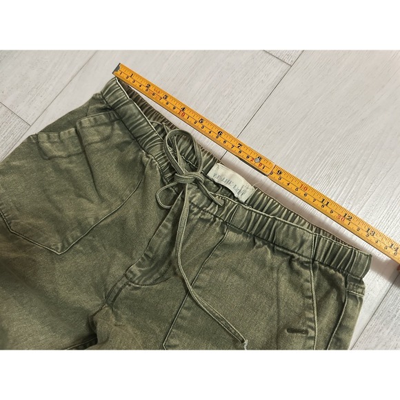 Free People x We The Free Drawstring Pants Sz XS Green - Picture 8 of 9